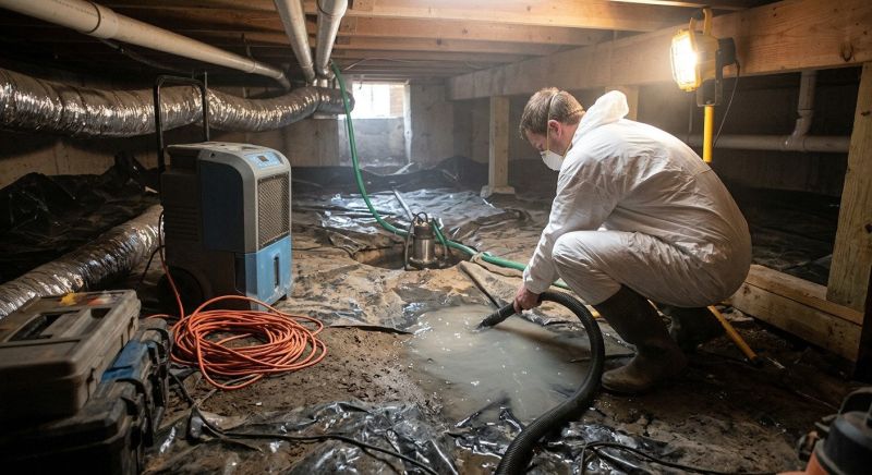 Basement Water Mitigation in Santa Rosa, CA