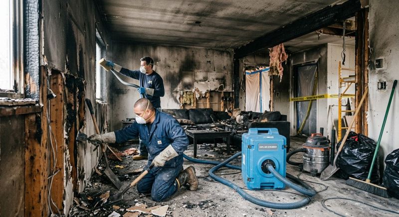 Commercial Fire Damage Repair in Gilbert, AZ