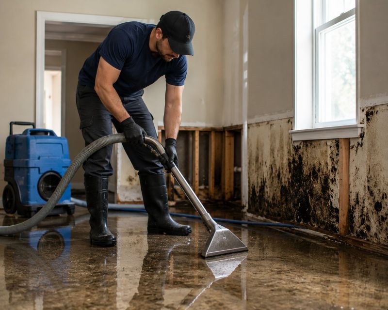 Crawl Space Water Remediation in Wilmington, NC