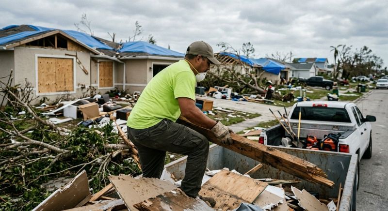 Hurricane Damage Restoration in Olathe, KS