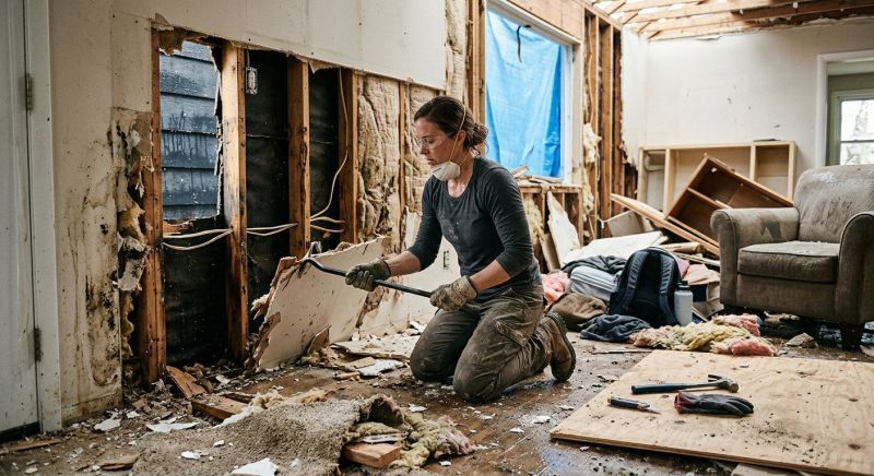 Storm Damage Restoration in Olathe, KS