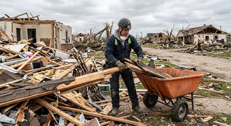 Tornado Damage Restoration in Kansas City, KS